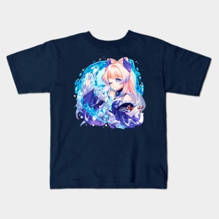 Sangonomiya Kokomi Genshin Impact Kids T-Shirt